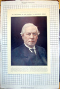 Antique Print Peace Disarmament Mr Asquith Leader Independent Liberals 1922