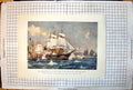 Old Print Bombardment St Jean D'Acre British Squadron Powerful Battleship