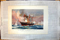Old Print Well Done Condor Bombardment Alexandria 1882 Sloop Launched1876 19th