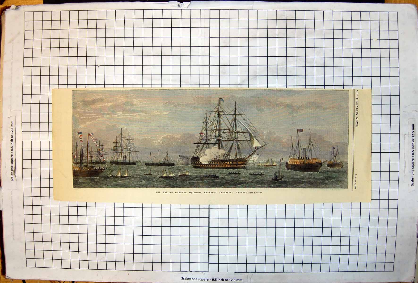 Original Old Antique Print Saints Probus Grace Probus Cornwall Church