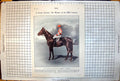 Old Print Earl Roseberys Ellangowan Derby Winner Armand Cream Powder1923 20th