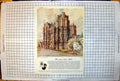 Antique Old Print Wells Cathedral Dunlop Rubber Co Whitbread Light Ale 1952
