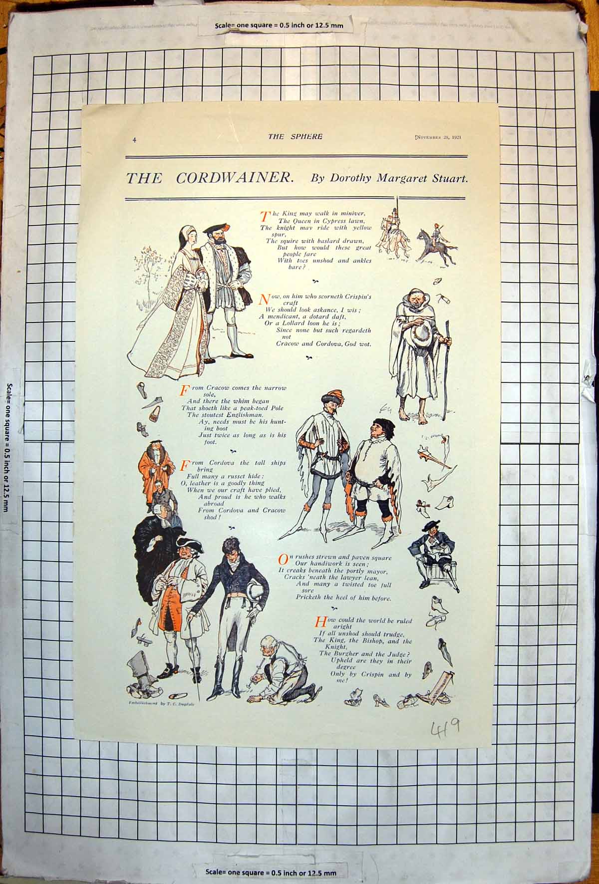 Old Cordwainer King Queen Dorothy Stuart Shepherdess Alice Meynell192 20th