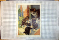 Antique Print May We Come In Tabby Cat Kittens Pomeranian Dog Glove A Kaye