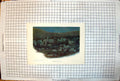 Old Print Panorama Pretoria Night Time Colour Buildings Houses Stars 1901 20th
