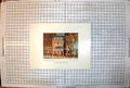 Antique Print La Grande Place Avignon Cafe Tabac Colour Street France 1928 20th