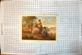 Antique Old Print Beautiful Rhine Gentleman Ladies Admiring View Colour River