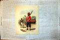 Antique Print First Madras Pioneers Red Coats Red White Blue Turbans C1889 19th
