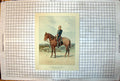 Old Print Queen'S Own Royal Regiment Staffordshire Yeomanry Horse Colour