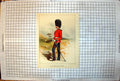 Antique Print 23Rd Royal Welsh Fusiliers Portrait Sier Uniform Colour C1889
