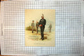 Antique Old Print 2Nd Queen'S Own Rifles Canada H Bunnett Colour Study Siers