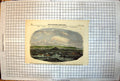 Antique Print Gathering The Vraic Or Sea-Weed Horses Carts Oxen Colour 1852