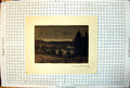 Old Antique Print Lake Nashonsing A Heward Howard? Signed Water Trees Sky 20th
