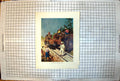Old Print Elephants Loading Teak Onto Railway Cart Natives White Man 1915 20th
