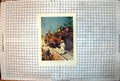 Old Print Elephants Loading Teak Onto Railway Cart White Man Natives 1915 20th