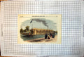 Old New Barge Oxford University Boat Club Colour People Top Hats 1855 Victorian