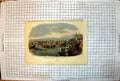 Antique Old Print King'S Lynn Regatta Shovel Race Corn Porters Colour Boats