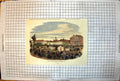 Antique Old Print Norfolk Estuary Procession In Lynn Commerce Enterprise 1850