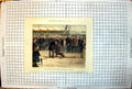 Antique Print Prince Arthur Cutting First Turh Hythe Sandgate Railway 1872 19th