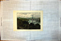 Antique Print Menai Suspension Bridge Sailing Boats Trees River Cloudy Sky