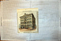 Old Unity Fire Insurance Offices Birmingham People Top Hats Street 1853 19th