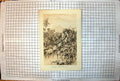 Antique Print Crossing A Stream In South Africa Ox Wagon Men Riding Cattle