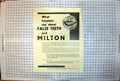 Antique Print Adverts What Hospitals False Teeth Milton Sanderson Wallpaper