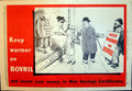 Old Advert Bovril Keep Warmer On Bovril Invest Savings Certificates19 20th