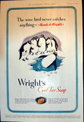 Old Wrights Coal Tar Soap Wise Bird Catches Anything Thanks Wrights19 20th