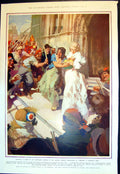 Old Delphine Saved Crowd Fishwifes Baby Christmas Carol Webster 1934 20th