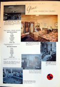 Antique Old Print Grace Line American Cruises Falstaff Goodly Portly Man 1935