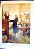 Old Print Nautical Enthusiast Days Great Grandmamma London Visitors 1936 20th