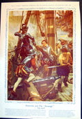 Old Grenville Revenge Fight W Stott Trim Little Craft Sir Scott Orr