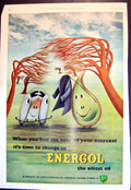 Old Bp Energol Oil Austin Cars A30 Seven A40 Somerset A70 Hereford 19