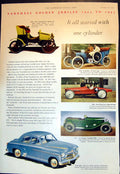 Antique Print Vauxhall Gen Jubilee 1903 1953 Hillman Minx Californian 1953 20th