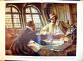 Old Print Adventurers Both Drake Frobisher Discuss Future Enterprise 1937 20th