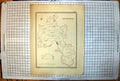 Antique Print County Oxfordshire Map Oxford University Nettlebed Woodstock