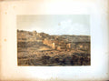 Antique Old Print Kirjath Jearim Engraved A Willmore Buildings Fields Camels