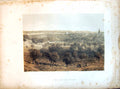 Old Valley Gihon Sloping Land Buildings Walls Trees Engraved Willmore