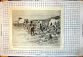 Old Print How Wounded Tended Battlefield Collecting Station C Fripp 1900 20th