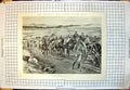 Old Print Transvaal War Road Elandslaagte Mountain Battery Ladysmith 1899 19th