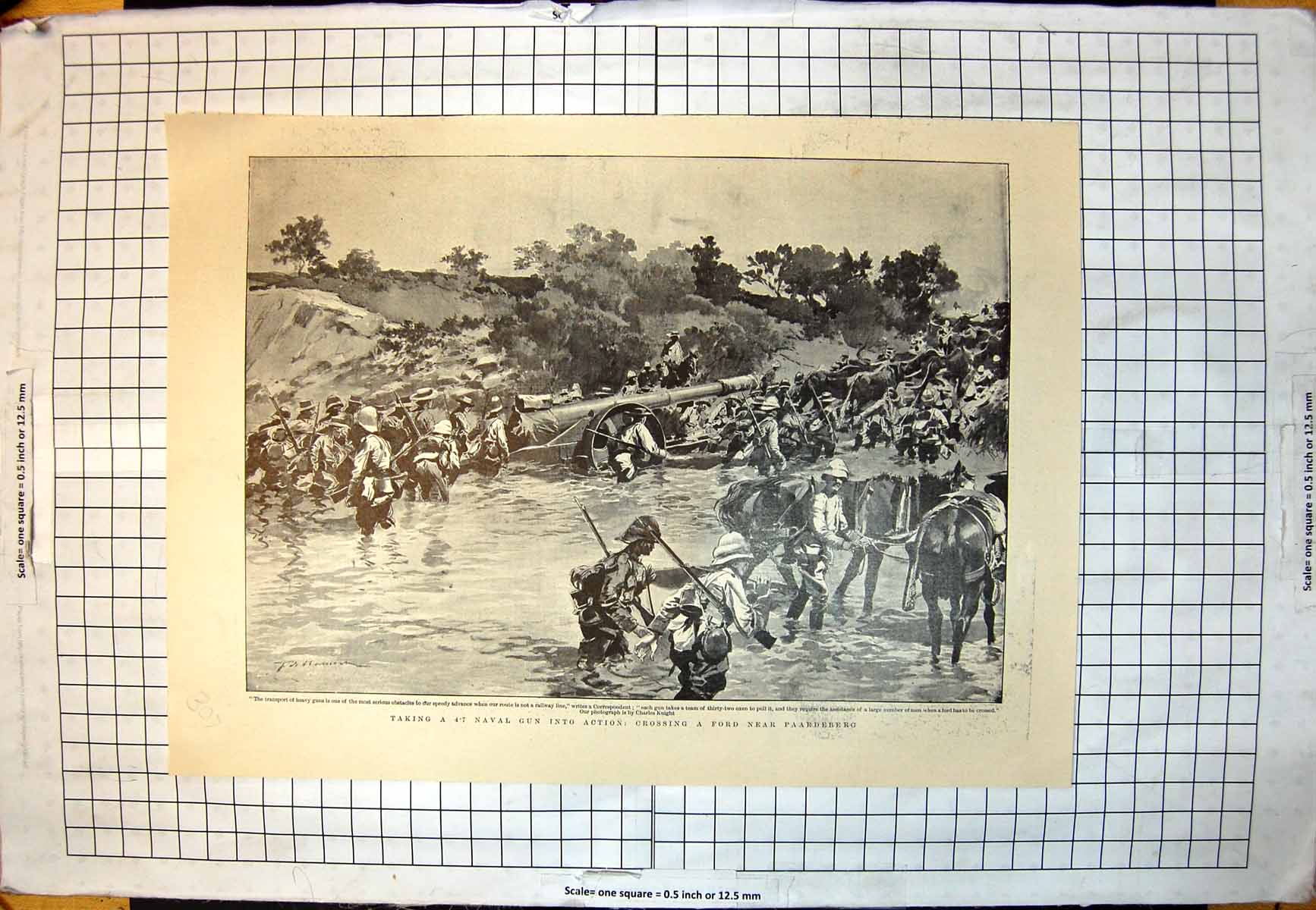 Old Naval Gun Ford Paardeberg Louis Botha Mary Kingsley E Mahey 1900 Victorian