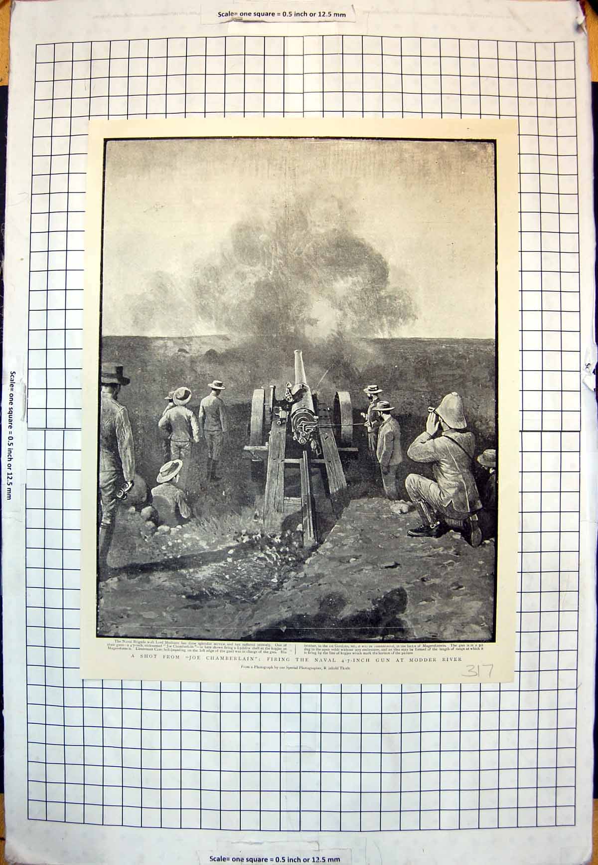 Old Joe Chamberlain Gun Modder River Sir Geo White Redvers Buller V C