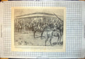 Antique Old Print Occupation Johannesburg Straw Hats Sandown Navy Cherbourg