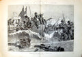Old Print Landing British Army Aboukir Bay Battle Alexandria R C Woodville1894