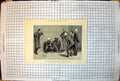 Antique Old Print Cetewayo Receiving Visitors Castle Cape Town F Daddy 1879