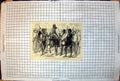 Antique Old Print Inquiry Prince'S Death Bringing Zulu Witness Horseback 1879
