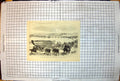 Antique Old Print Zulu War New Trestle Pontoon Bridge Over Tulega River 1879