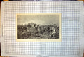 Old 1807' Celebratory Battle Scene Troops Horseback Foot Siers 1890 19th