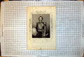 Antique Old Print General Sir De Lacey Evans Drawn Engraved Dj Pound Feathers
